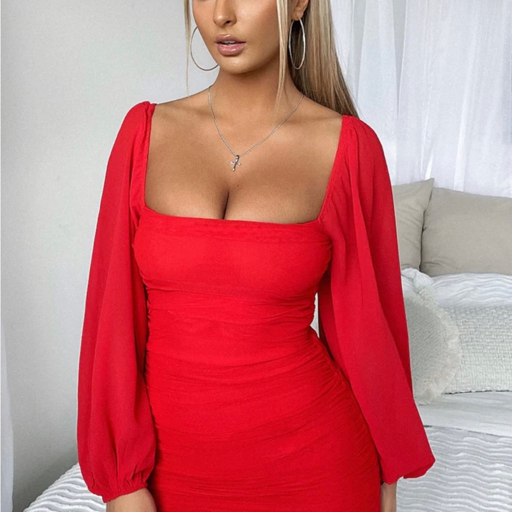 NWOT Thats So Fetch - Lorde Red Mini Dress - Size 2